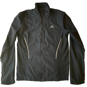 Adidas Women’s Trail Jacket size S, Black, Removable Sleeves Into A Vest